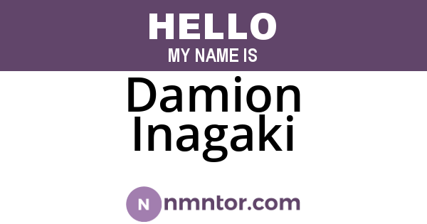 Damion Inagaki