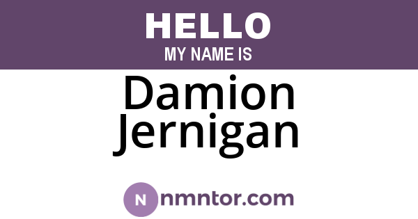 Damion Jernigan