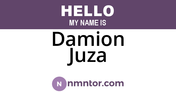 Damion Juza