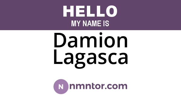Damion Lagasca