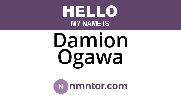 Damion Ogawa