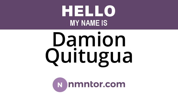 Damion Quitugua