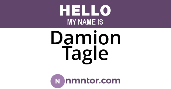 Damion Tagle