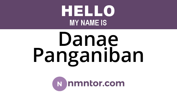 Danae Panganiban