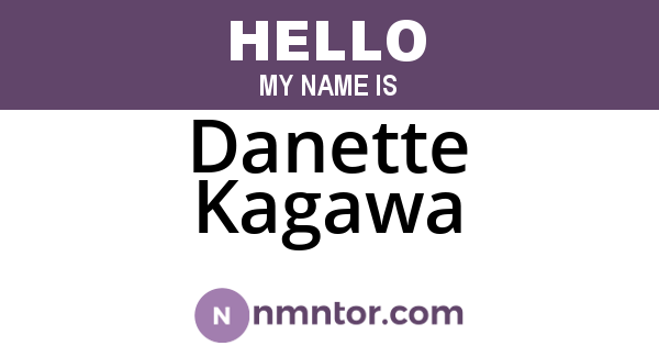 Danette Kagawa