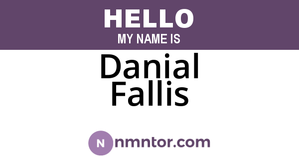 Danial Fallis