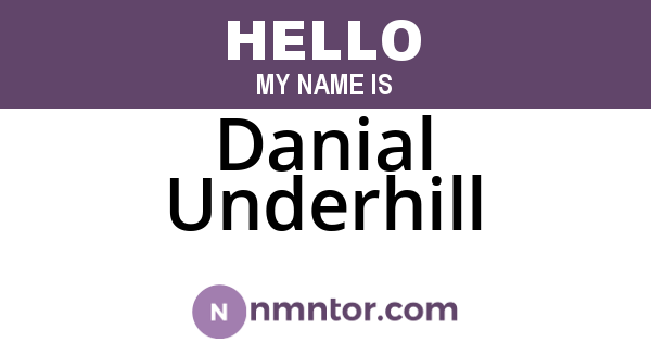 Danial Underhill