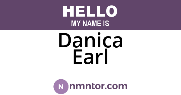 Danica Earl