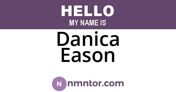 Danica Eason