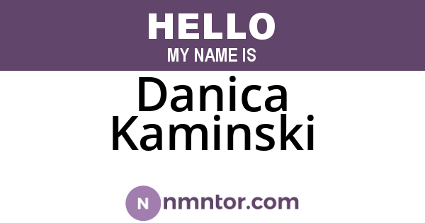 Danica Kaminski