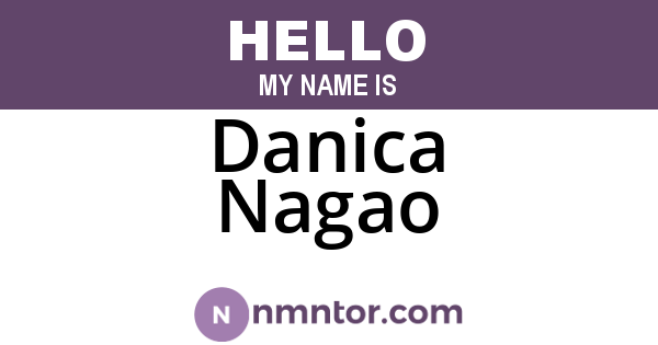Danica Nagao