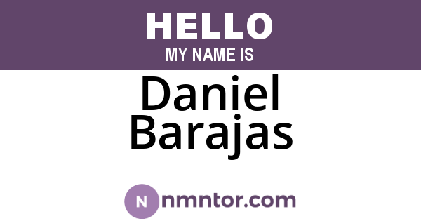 Daniel Barajas