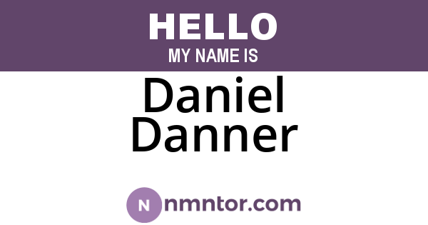 Daniel Danner