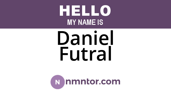 Daniel Futral