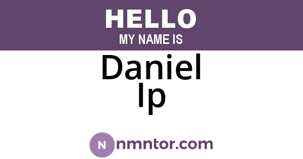 Daniel Ip