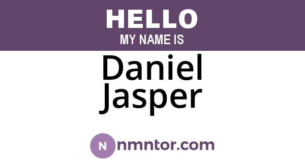 Daniel Jasper