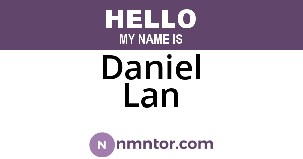 Daniel Lan