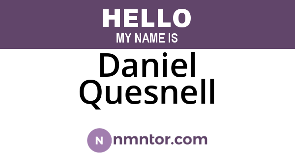 Daniel Quesnell