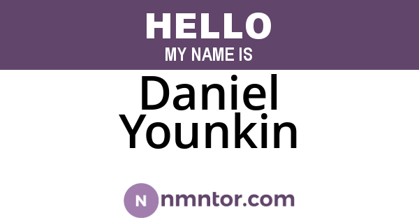 Daniel Younkin