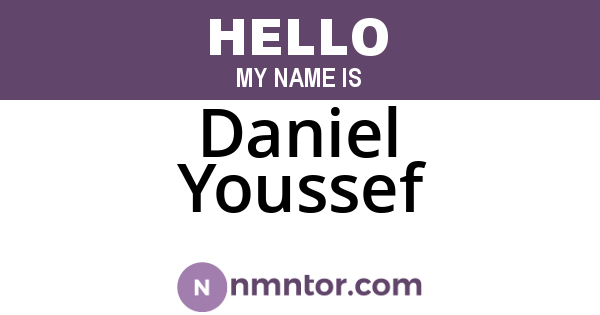 Daniel Youssef