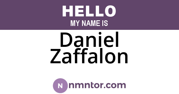 Daniel Zaffalon