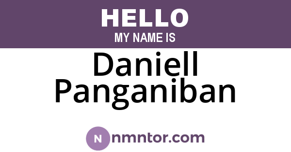 Daniell Panganiban