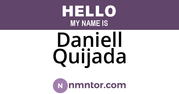 Daniell Quijada