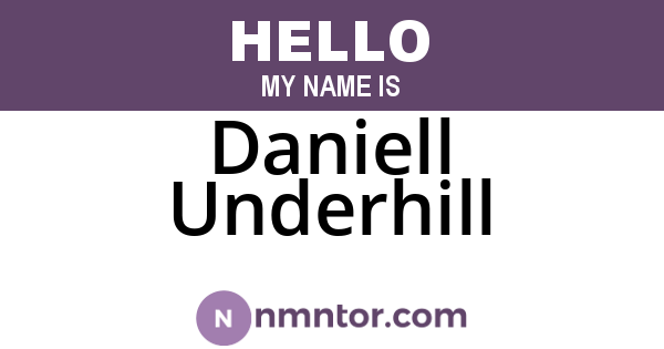 Daniell Underhill