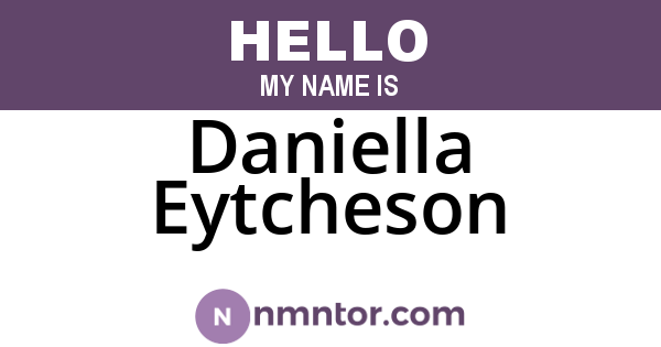 Daniella Eytcheson
