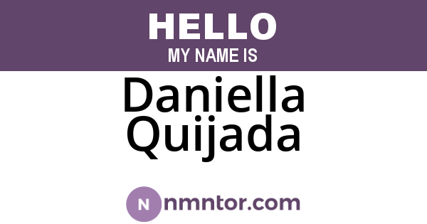 Daniella Quijada