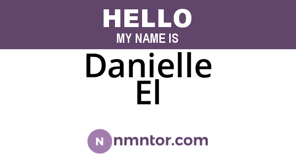 Danielle El