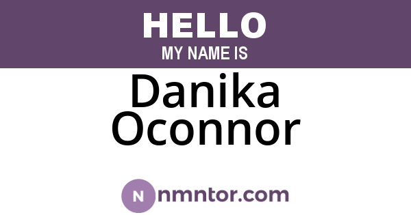 Danika Oconnor