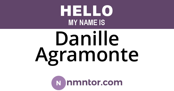 Danille Agramonte