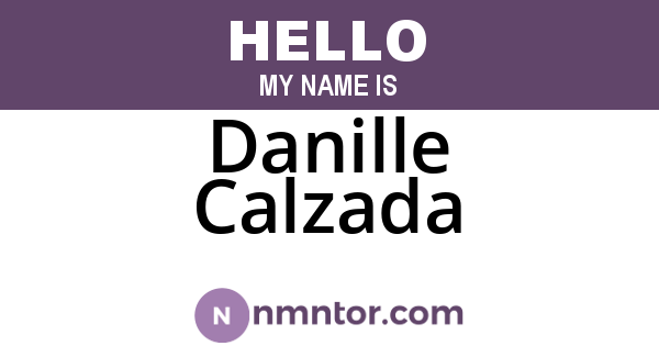 Danille Calzada