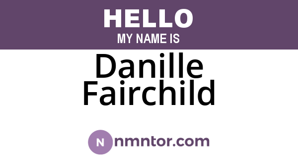 Danille Fairchild