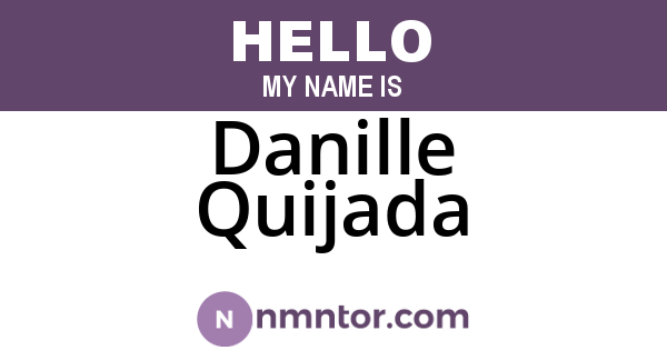 Danille Quijada