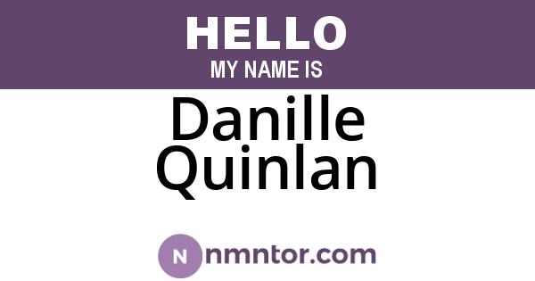Danille Quinlan
