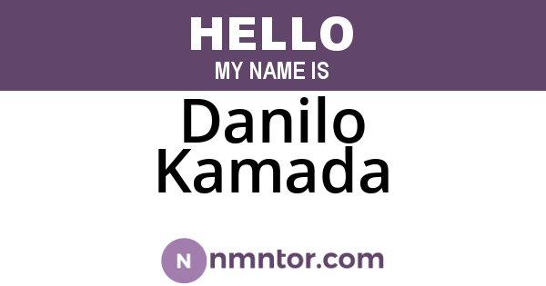 Danilo Kamada