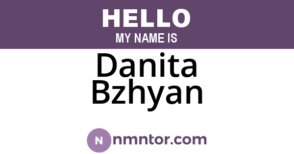 Danita Bzhyan