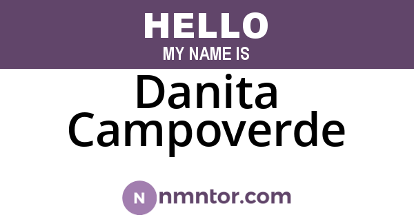 Danita Campoverde