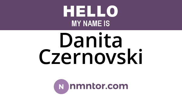 Danita Czernovski