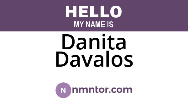 Danita Davalos
