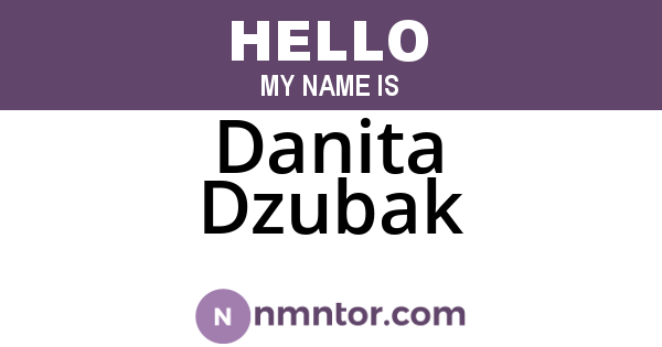 Danita Dzubak