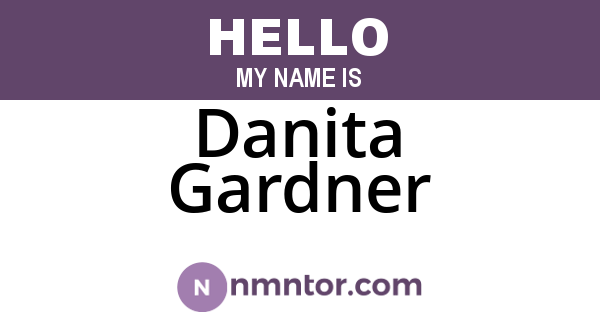Danita Gardner