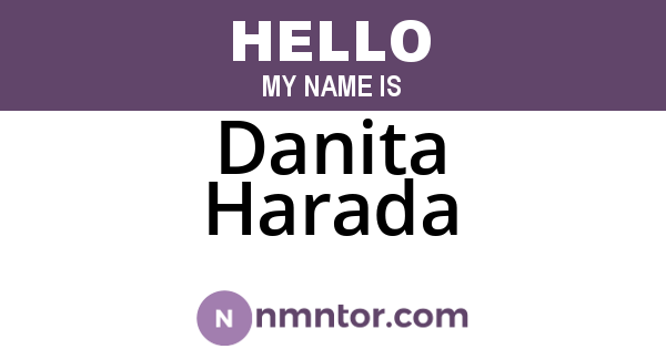 Danita Harada