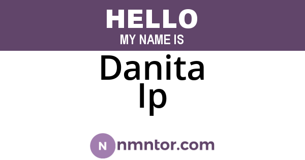 Danita Ip