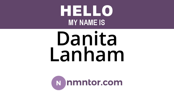 Danita Lanham