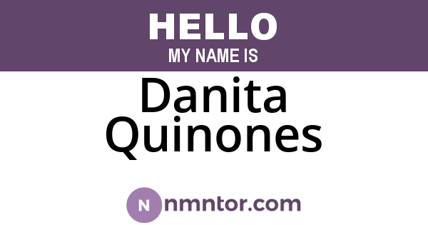 Danita Quinones