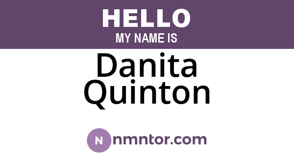 Danita Quinton
