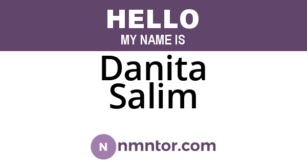 Danita Salim